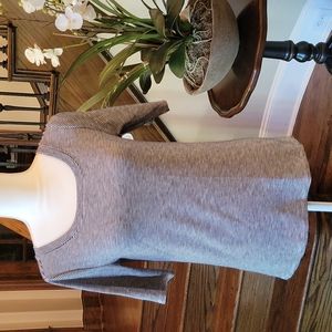 A Loves A Blue & White Striped Tee Shirt, Size S